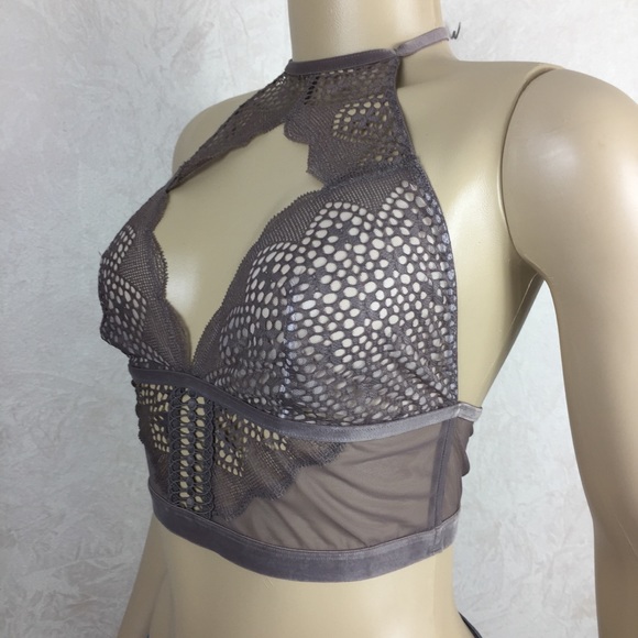 Victoria’s Secret Lace and Mesh Bralette - Picture 2 of 4